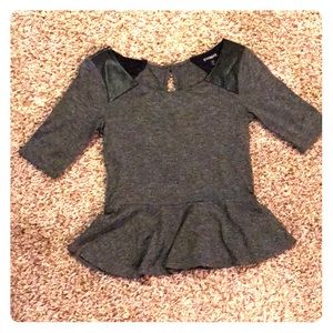Express Peplum Top